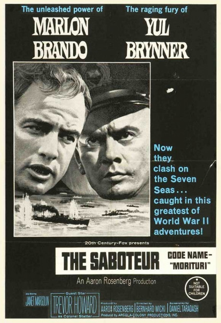 Morituri Movie Poster (11 x 17) - Item # MOVGB67410