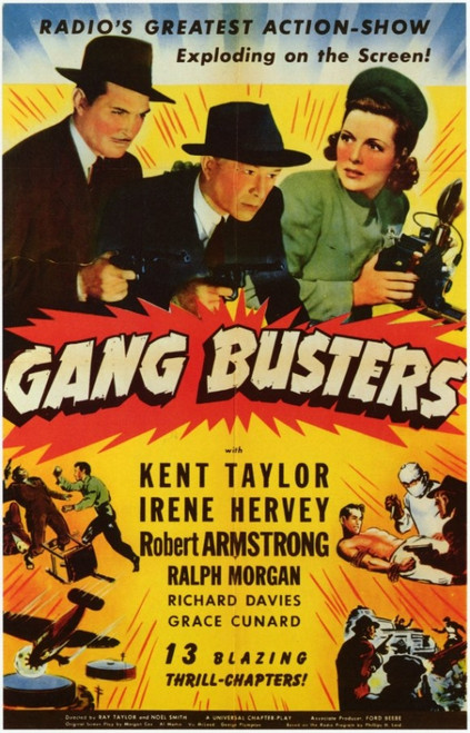Gang Busters Movie Poster (11 x 17) - Item # MOVGE3016