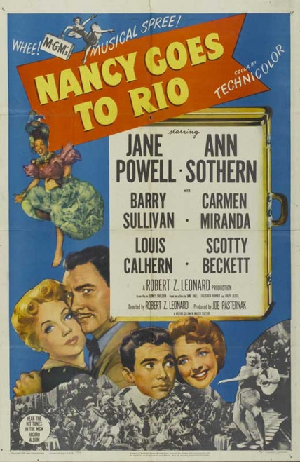 Nancy Goes to Rio Movie Poster (11 x 17) - Item # MOVIB88404