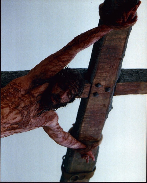 Jim Caviezel On Cross In The Passion Of The Christ Photo Print - Item # MVM59388