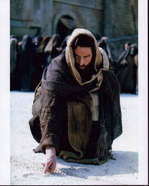 Jim Caviezel Touching The Ground In The Passion Of The Christ Photo Print - Item # MVM59393