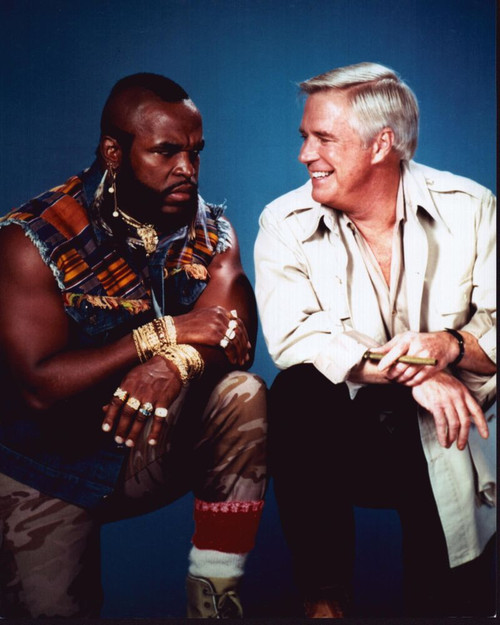 Mr. T And George Peppard Posed For The A-Team Photo Print - Item # MVM59334