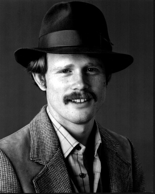 Ron Howard Smiling In Suit And Hat Black And White Photo Print - Item # MVM59268