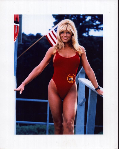 Donna D'Errico In Swimsuit For Baywatch Photo Print - Item # MVM59125