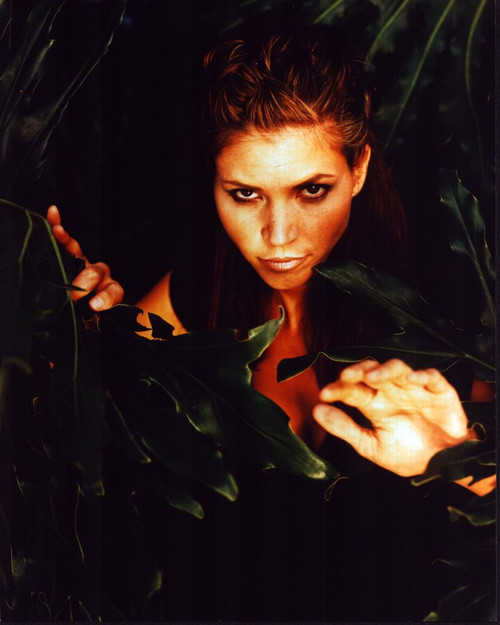 Charisma Carpenter In Bushes Photo Print