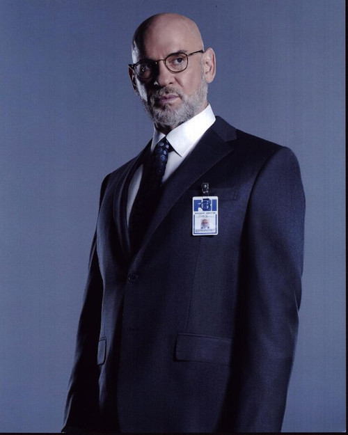 Mitch Pileggi In Suit With Fbi Badge For The X-Files Photo Print - Item # MVM59049