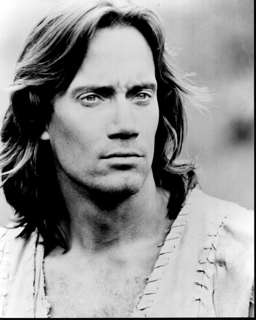 Kevin Sorbo Closeup In Hercules: The Legendary Journeys Black And White Photo Print - Item # MVM59041