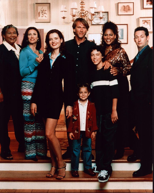 The Geena Davis Show Group On Steps Photo Print - Item # MVM58884