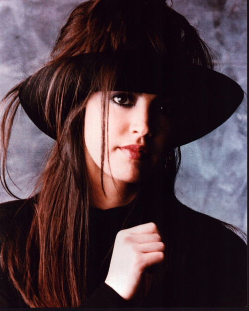 Phoebe Cates In Black With Hat Photo Print