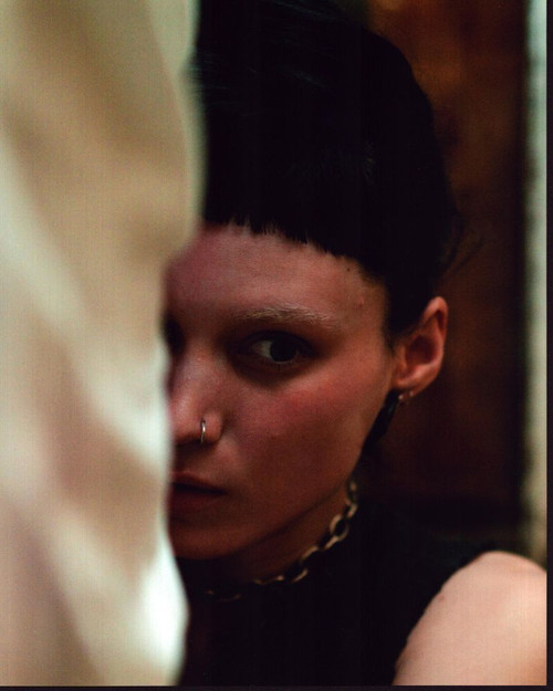 Rooney Mara Laying On Side In The Girl With The Dragon Tattoo Photo Print - Item # MVM55346