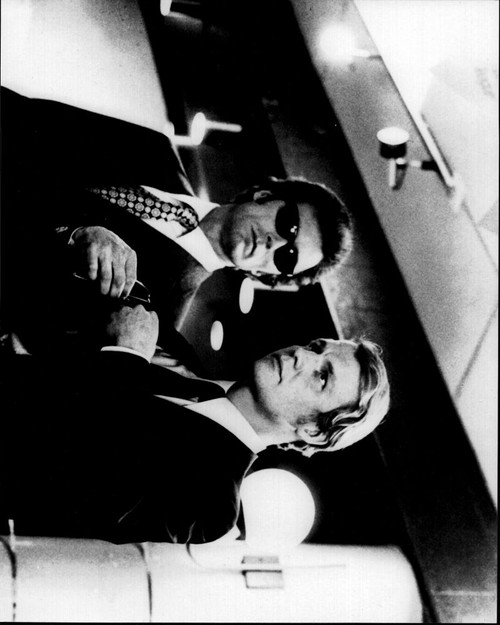 Clint Eastwood And David Soul In Magnum Force Black And White Photo Print - Item # MVM56448