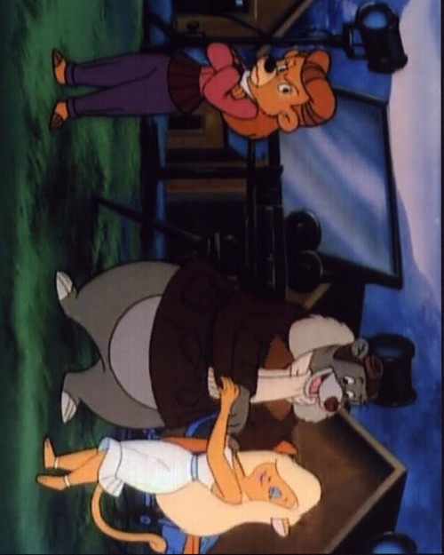 Sally Struthers, Ed Gilbert, And Tress Macneille In Talespin Photo Print - Item # MVM56442