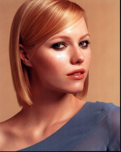 Melissa Sagemiller Headshot In One Shoulder Gray Top Photo Print - Item # MVM55279