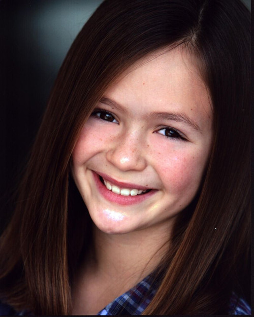 Olivia Sanabia Headshot In Plaid Shirt Photo Print