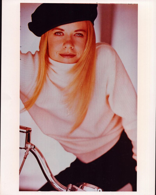 Meg Ryan In White Turtleneck And Black Hat Photo Print - Item # MVM55292