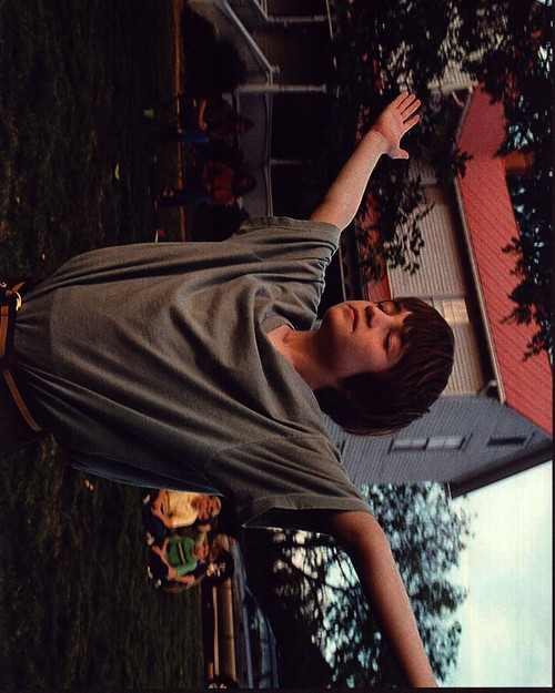 Cj Adams With Arms Out In The Odd Life Of Timothy Green Photo Print - Item # MVM58655
