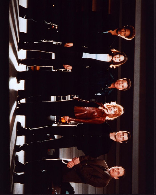 Cast Of Csi: Crime Scene Investigation In Parking Garage Photo Print - Item # MVM56999