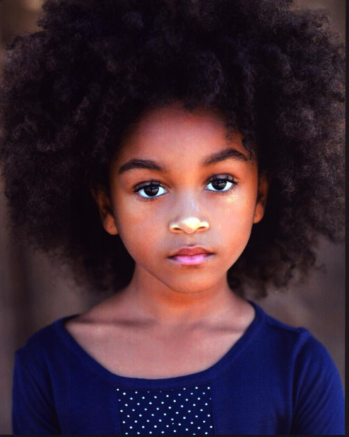 Aalyrah Caldwell In Navy Shirt Photo Print - Item # MVM58713
