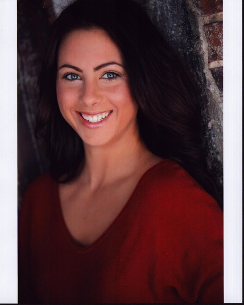 Samantha Janco Smiling In Red Top Photo Print