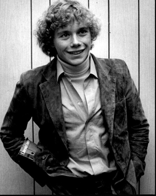 Christopher Atkins In Turtleneck And Jacket With Hands On Hips Black And White Photo Print - Item # MVM56399