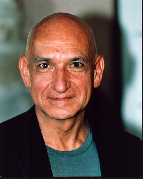 Ben Kingsley Close Up In Black Blazer And Gray Shirt Photo Print - Item # MVM56953