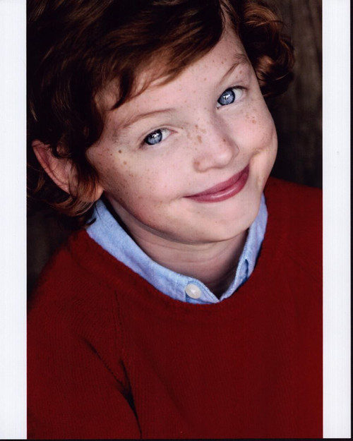 Kyle Red Silverstein Headshot In Red Sweater Photo Print