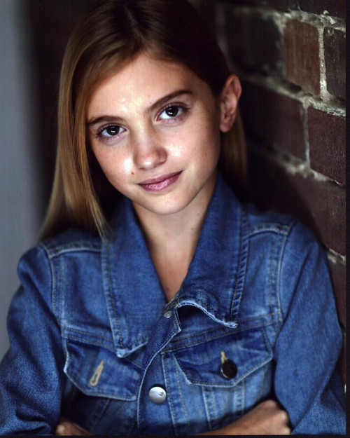 Madison Brydges In Denim Jacket Photo Print - Item # MVM58602