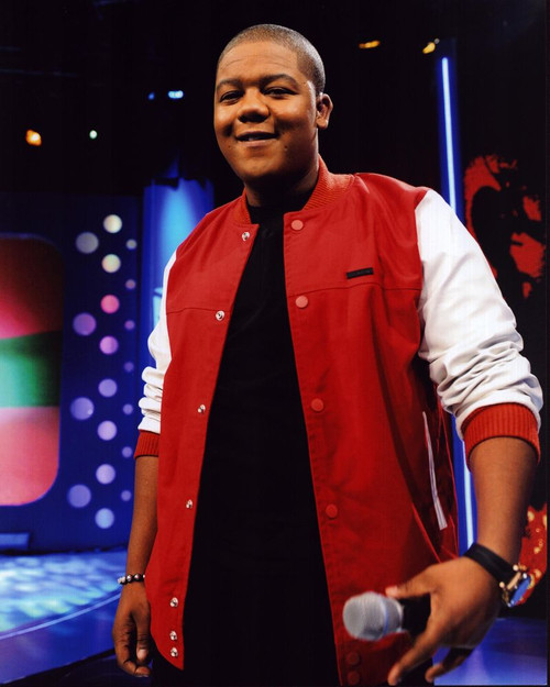 Kyle Massey In Red And White Jacket Photo Print