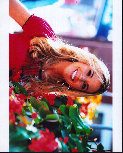 Kate Gosselin In Red Top With Flowers Photo Print - Item # MVM55228