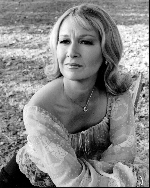 Diane Ladd In Ruffle Top In Thaddeus Rose And Eddie Black And White Photo Print - Item # MVM56386