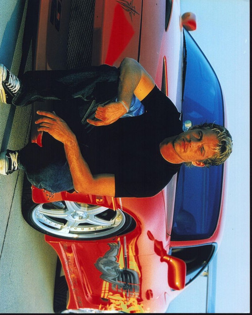 Paul Walker In Front Of Car In The Fast And The Furious Photo Print - Item # MVM56320
