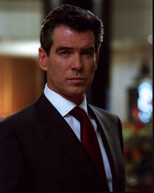 Pierce Brosnan In Suit With Red Tie Photo Print - Item # MVM56326