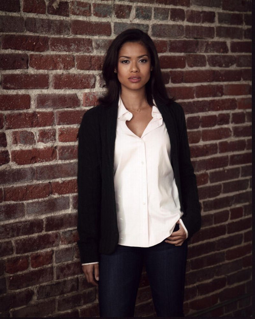 Gugu Mbatha-Raw In White Shirt With Black Sweater Photo Print - Item # MVM56791