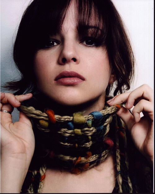 Amber Tamblyn In Multicolored Scarf Photo Print - Item # MVM56332