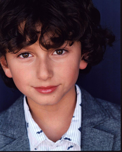 August Maturo In Striped Shirt And Gray Blazer Photo Print - Item # MVM58551