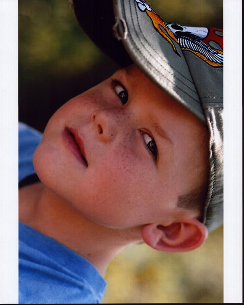 Sean Ryan Fox Headshot In Blue Top And Hat Photo Print - Item # MVM59934