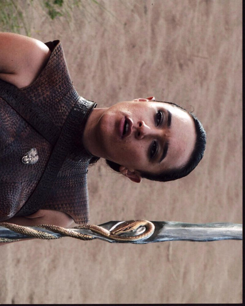 Keisha Castle-Hughes In Leather With Spear In Game Of Thrones Photo Print - Item # MVM56848 Keisha Castle-Hughes In Leather With Spear In Game Of Thrones Photo Print - Item # MVM56848