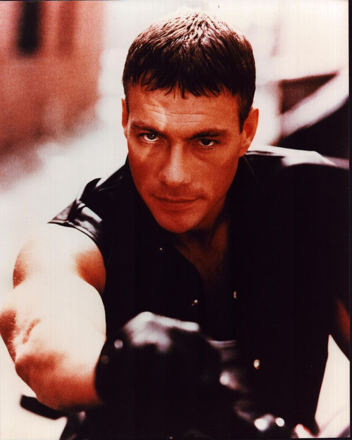 Jean-Claude Van Damme In Leather Vest Photo Print - Item # MVM59899