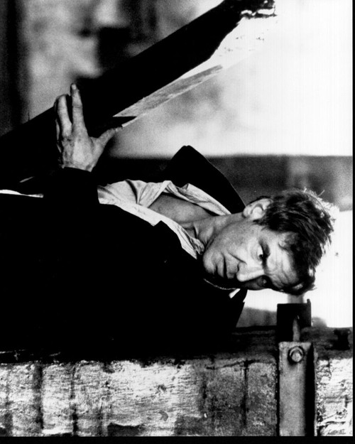 Harrison Ford Holding Wood In Clear And Present Danger Black And White Photo Print - Item # MVM56264