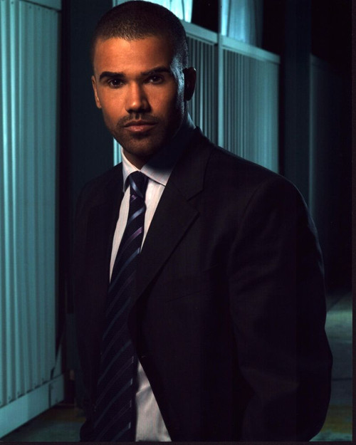 Shemar Moore In Suit With Striped Tie In Criminal Minds Photo Print - Item # MVM59859