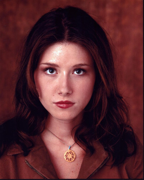 Jewel Staite Headshot In Brown Jacket With Gold Necklace Photo Print - Item # MVM56816