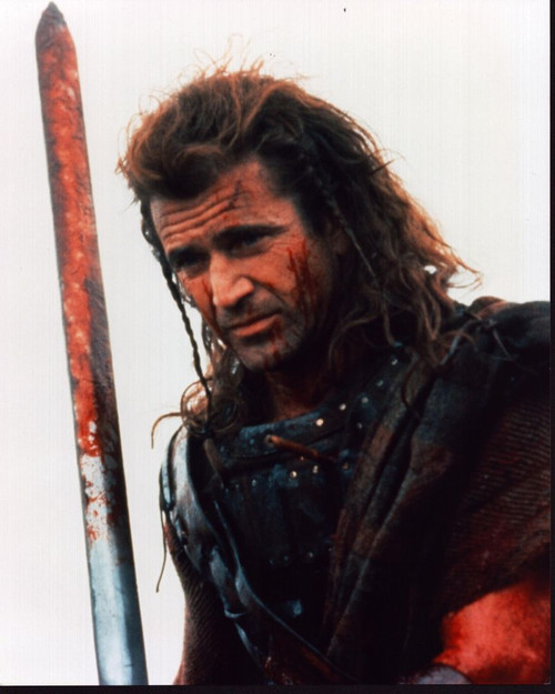 Mel Gibson With Bloody Sword In Braveheart Photo Print