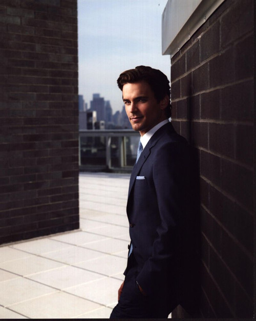 Matt Bomer Leaning On Wall On Rooftop Photo Print - Item # MVM57832