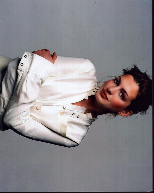 Anne Hathaway Arms Crossed In White Button Down Photo Print - Item # MVM56766