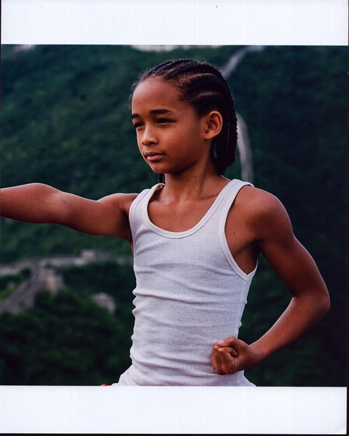 Jaden Smith Punching In The Karate Kid Photo Print