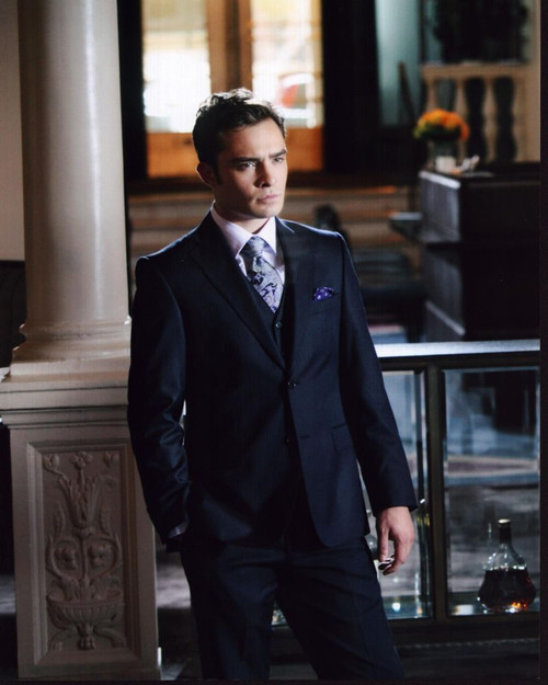 Ed Westwick In Suit With Hand In Pocket In Gossip Girl Photo Print - Item # MVM55850