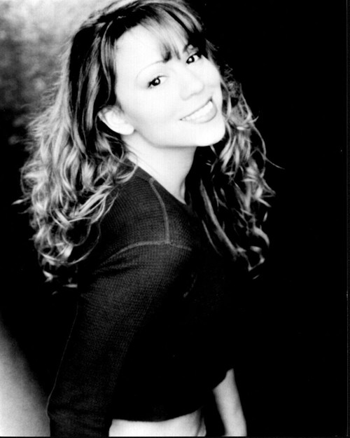 Mariah Carey Smiling Black And White Photo Print - Item # MVM70258