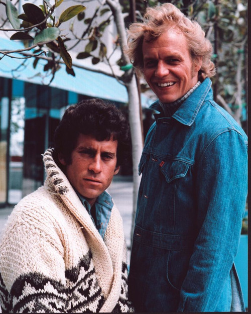 Paul Michael Glaser And David Soul Outside In Starsky And Hutch Photo Print - Item # MVM55092