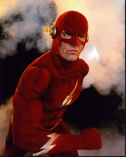 John Wesley Shipp Posed For The Flash Photo Print