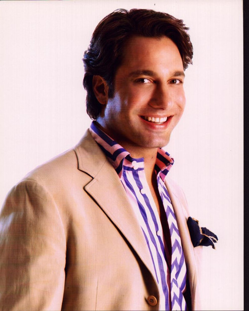 Thom Filicia In Tan Suit And Striped Shirt Photo Print - Item # MVM56680